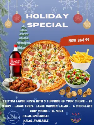 A & N Pizza 2 pour 1